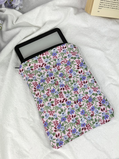 Lilac Garden Party Quilted Kindle Sleeve
