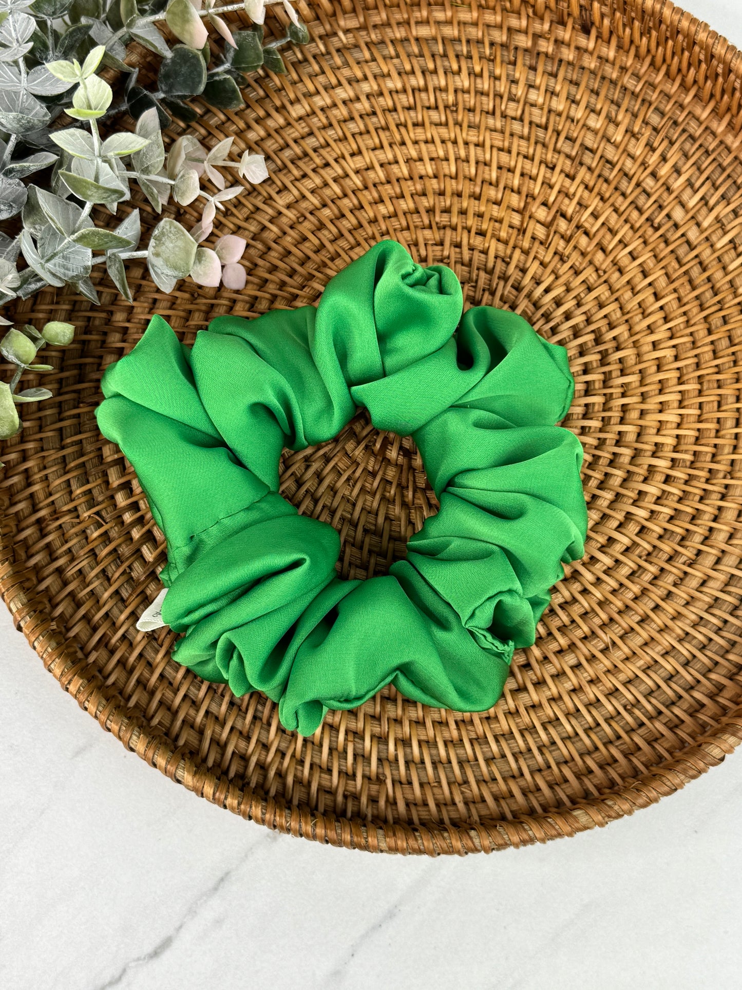 Pickle Green Scrunchie