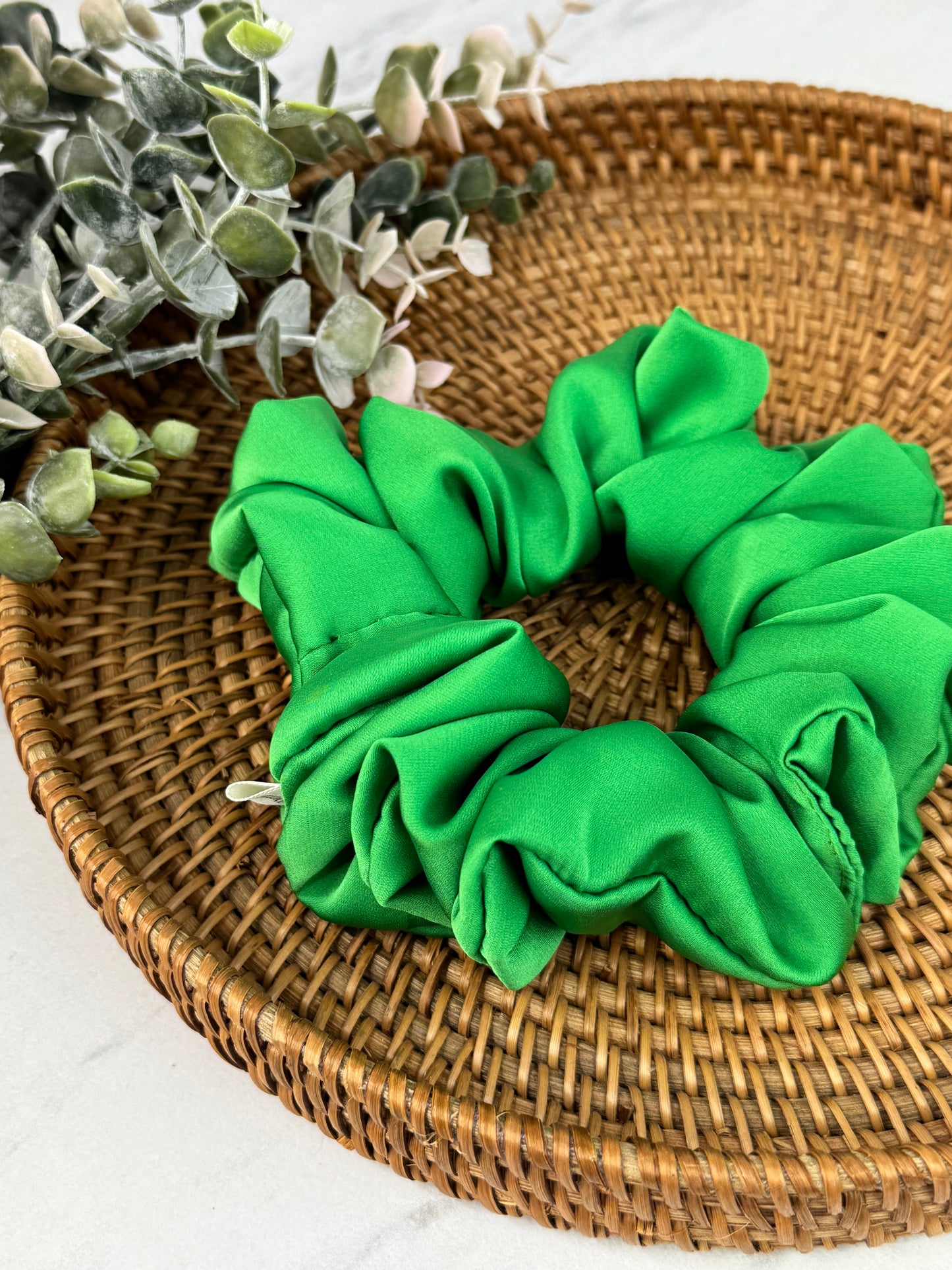 Pickle Green Scrunchie