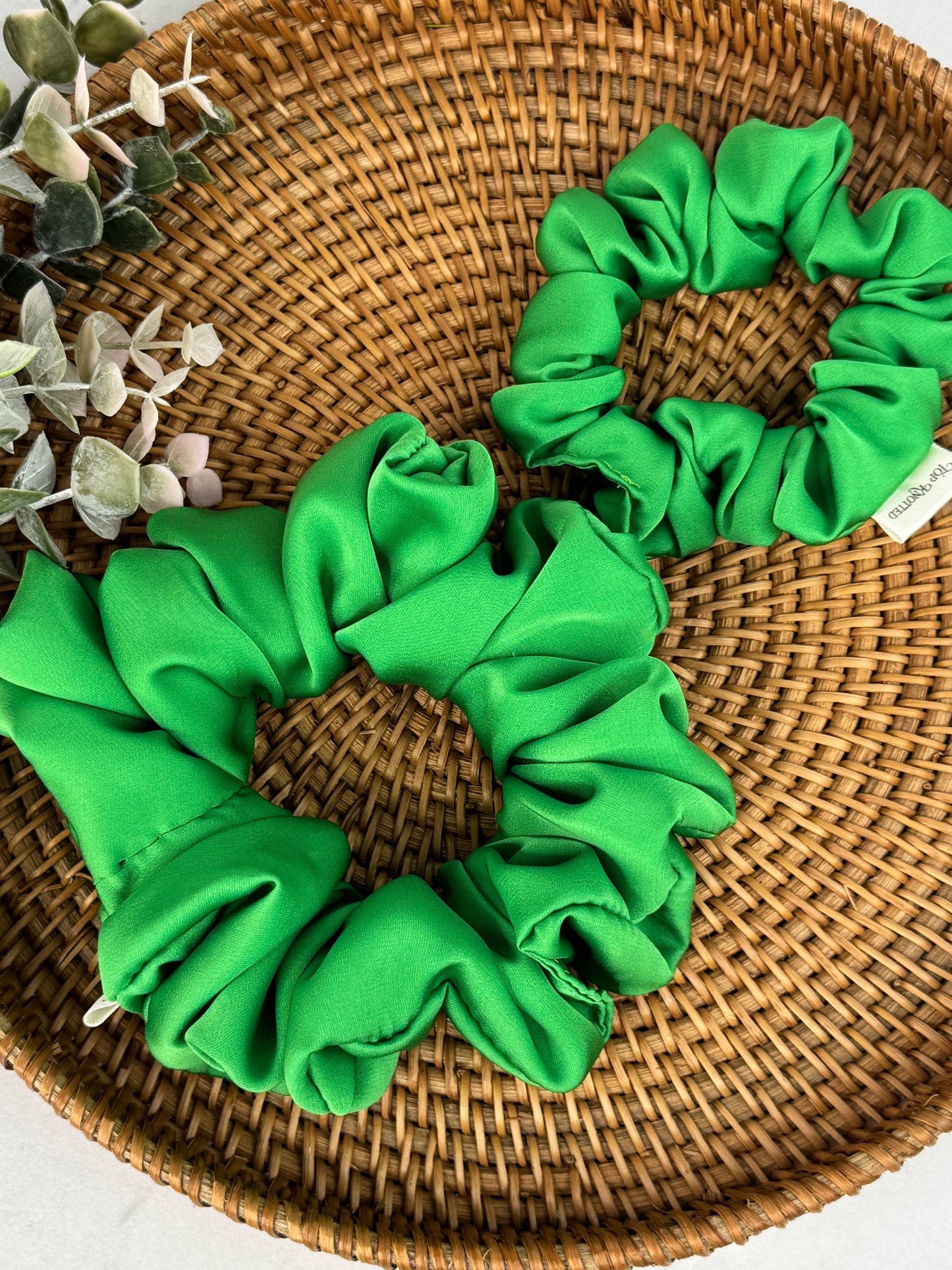 Pickle Green Scrunchie