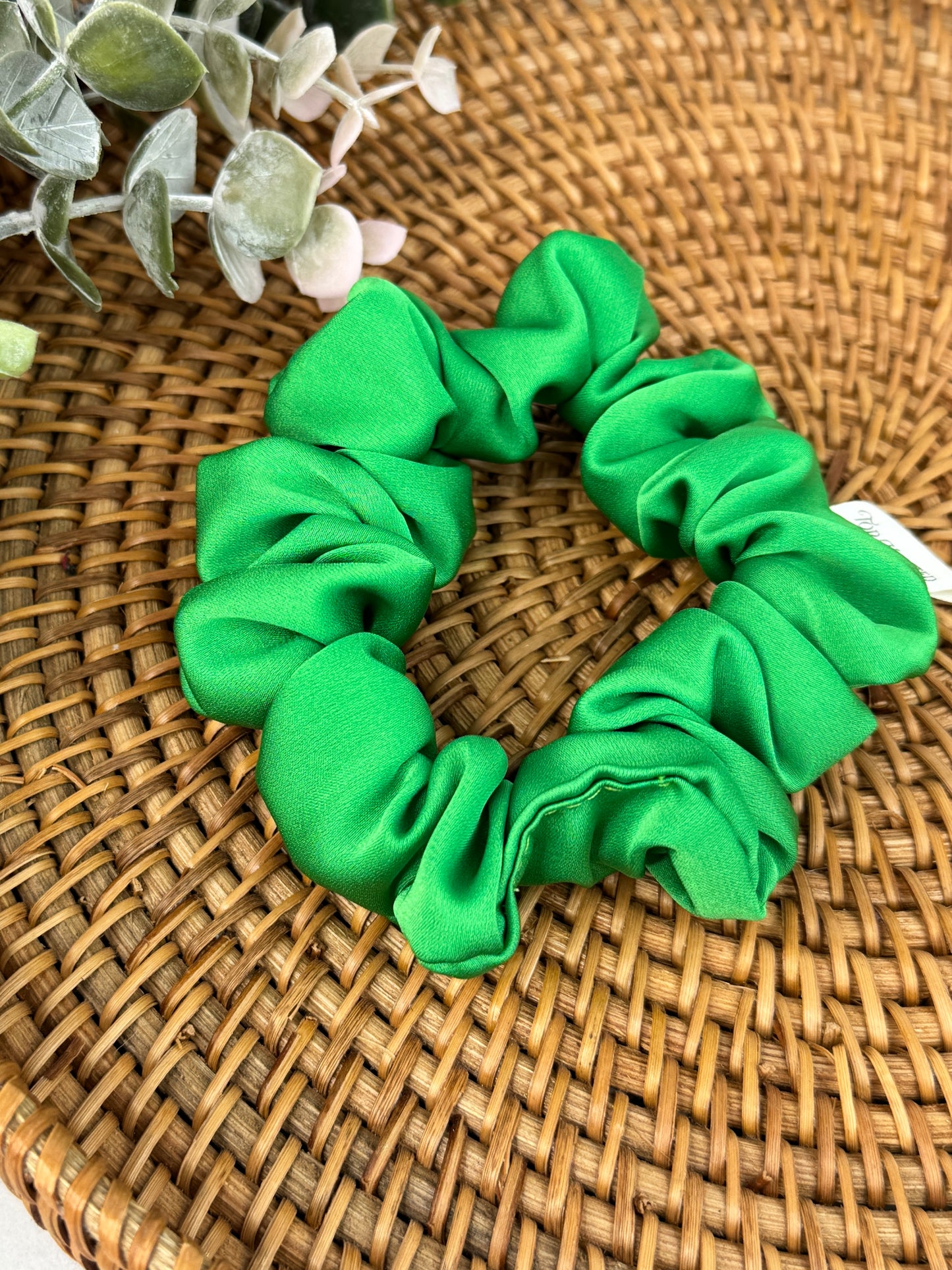 Pickle Green Scrunchie