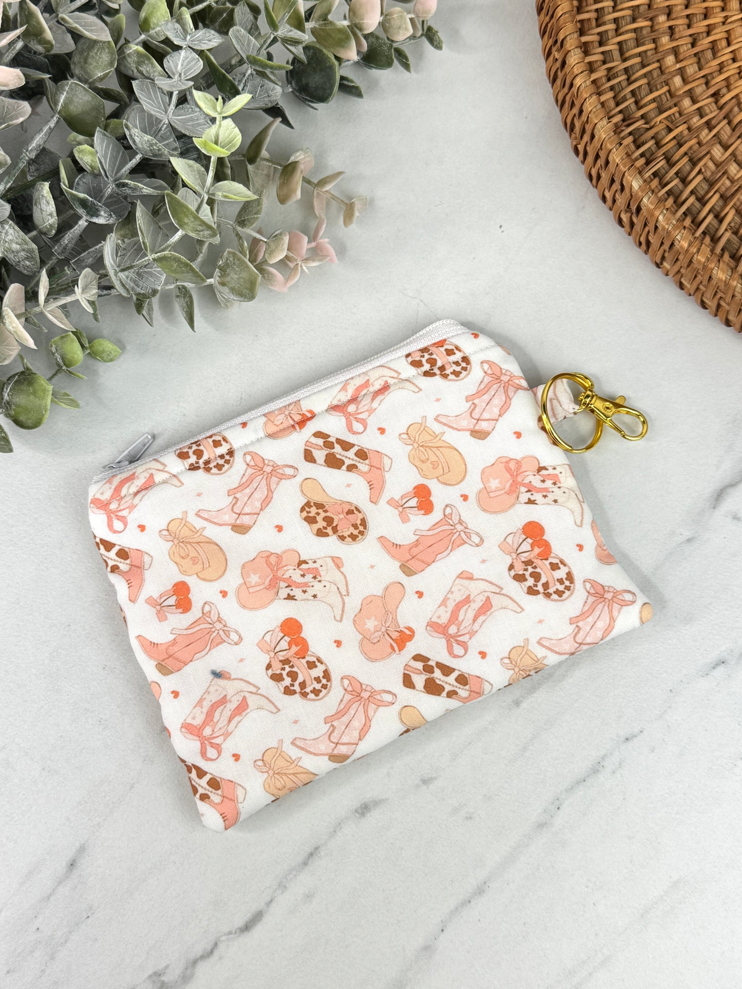 Cowgirl Cutie Mini Wallet Keychain