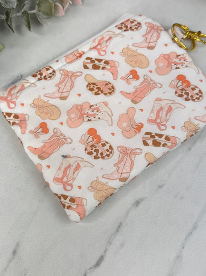 Cowgirl Cutie Mini Wallet Keychain