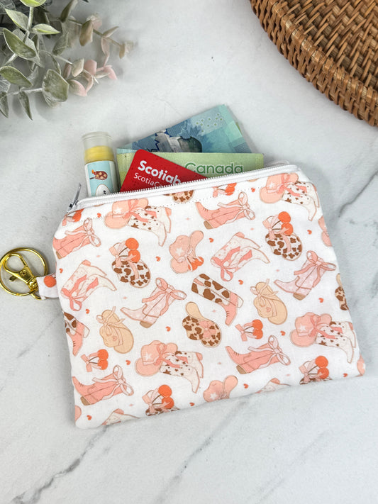 Cowgirl Cutie Mini Wallet Keychain