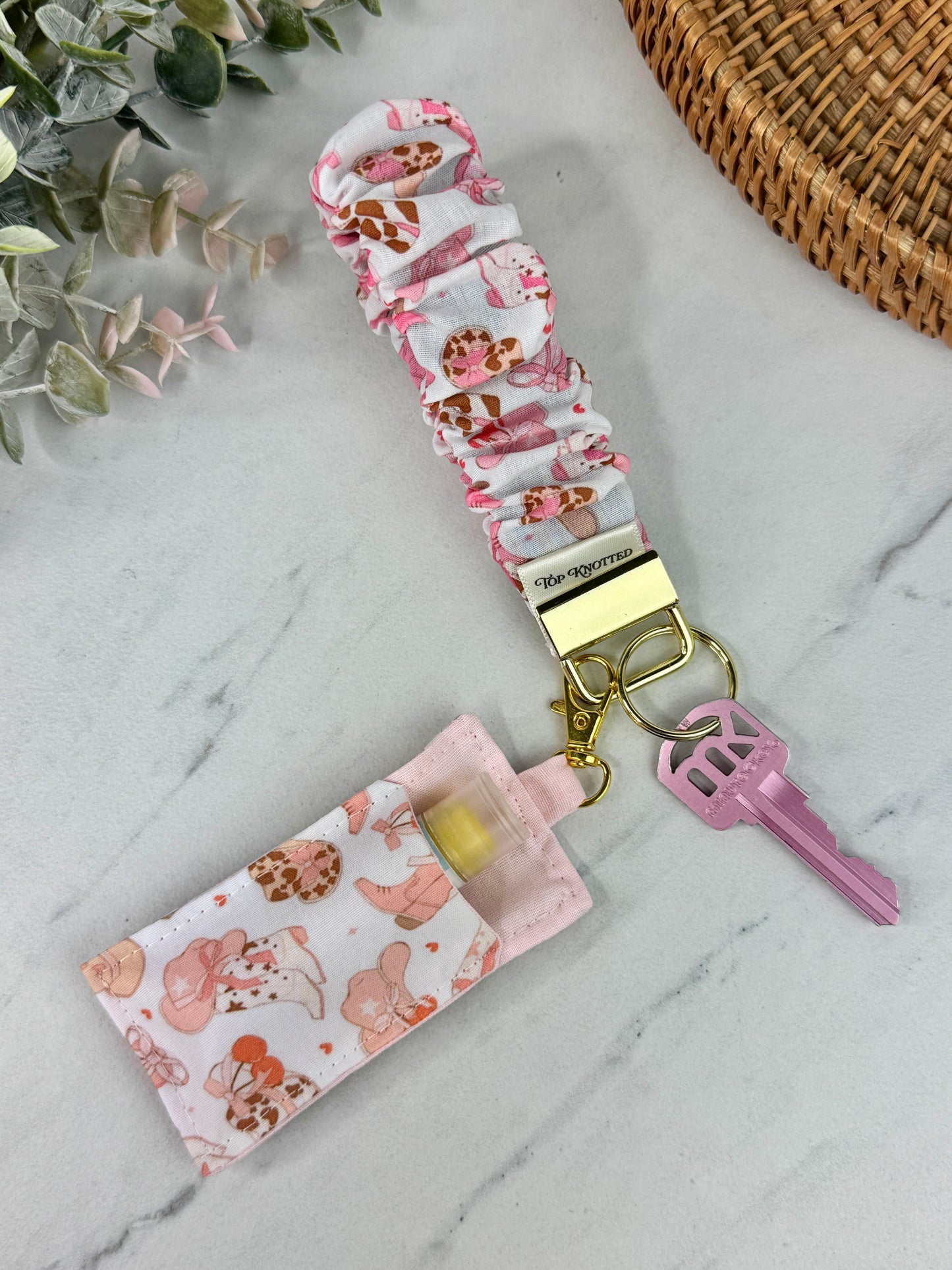 Cowgirl Cutie Scrunchie Wristlet