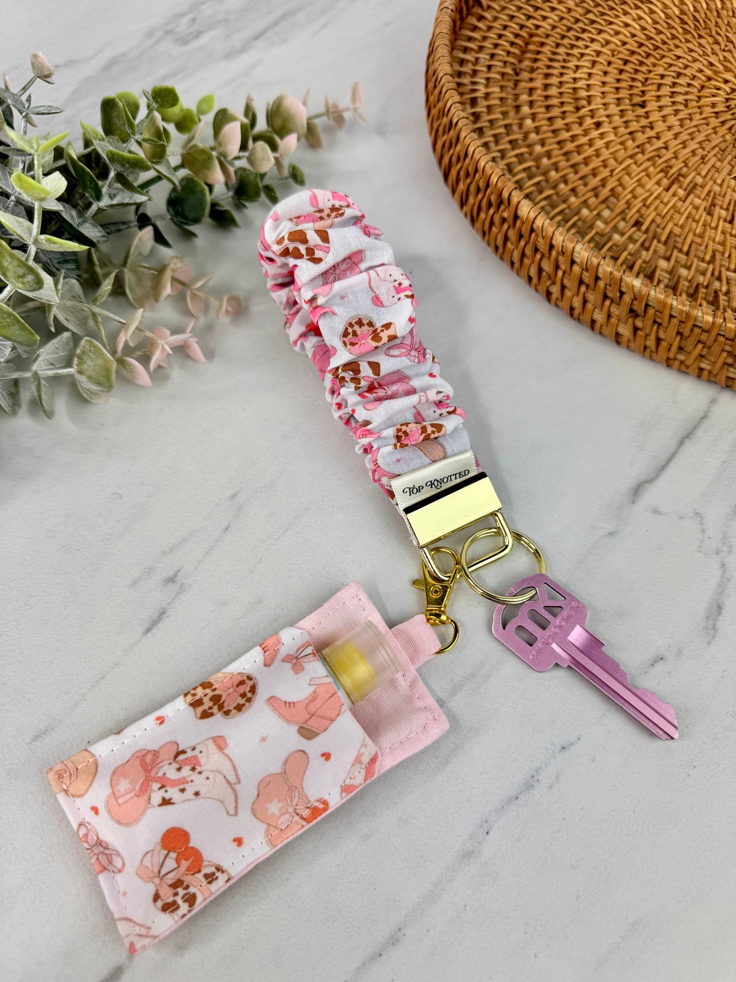 Cowgirl Cutie Scrunchie Wristlet