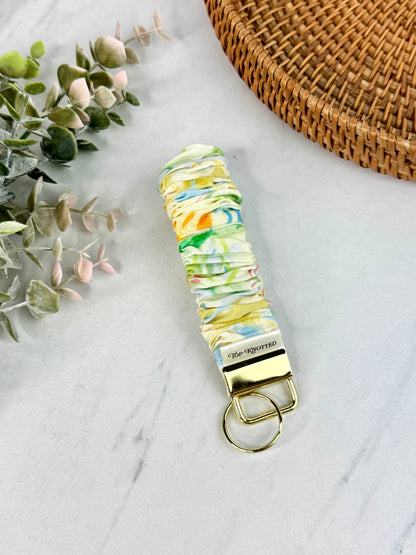 Summer Watercolours Scrunchie Wristlet