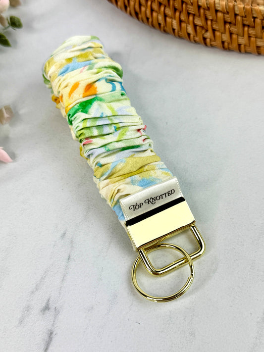 Summer Watercolours Scrunchie Wristlet