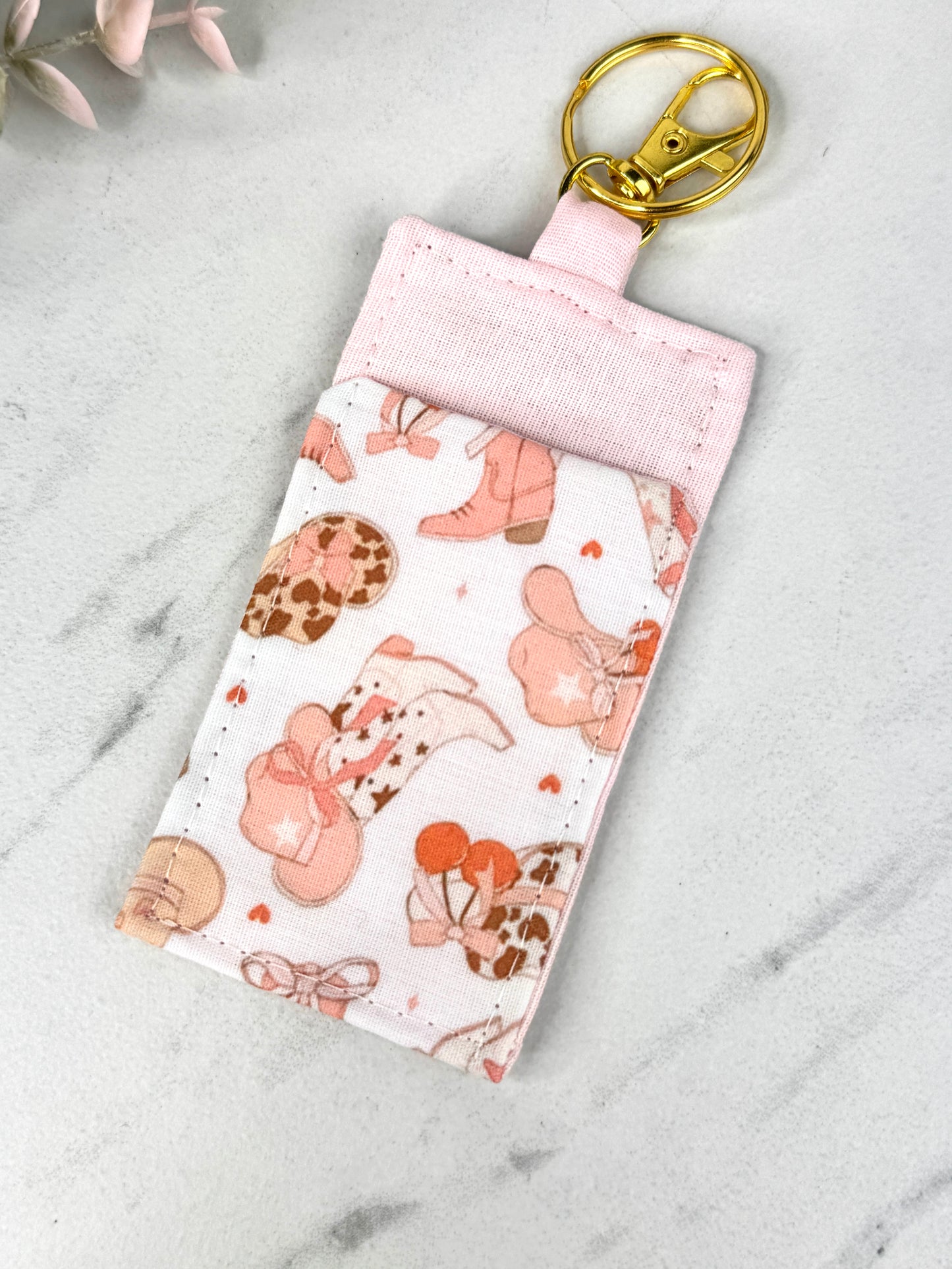 Cowgirl Cutie Lip Balm Keychain