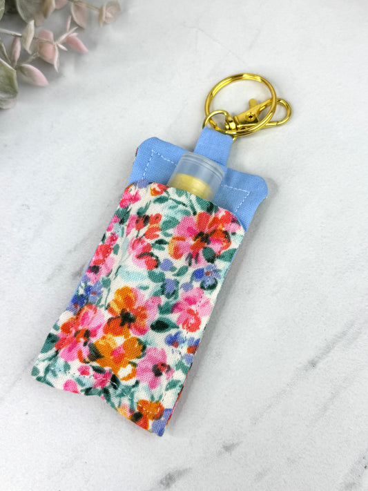 Sunny Blooms Lip Balm Keychain