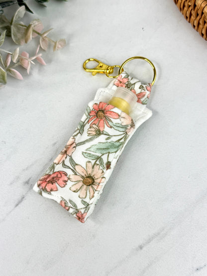 Heirloom Flora Lip Balm Keychain