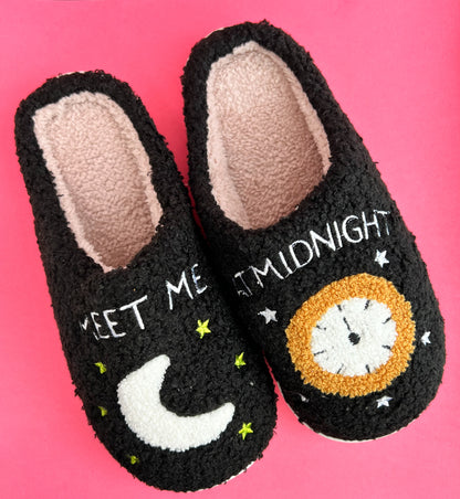 Meet Me At Midnight Slippers