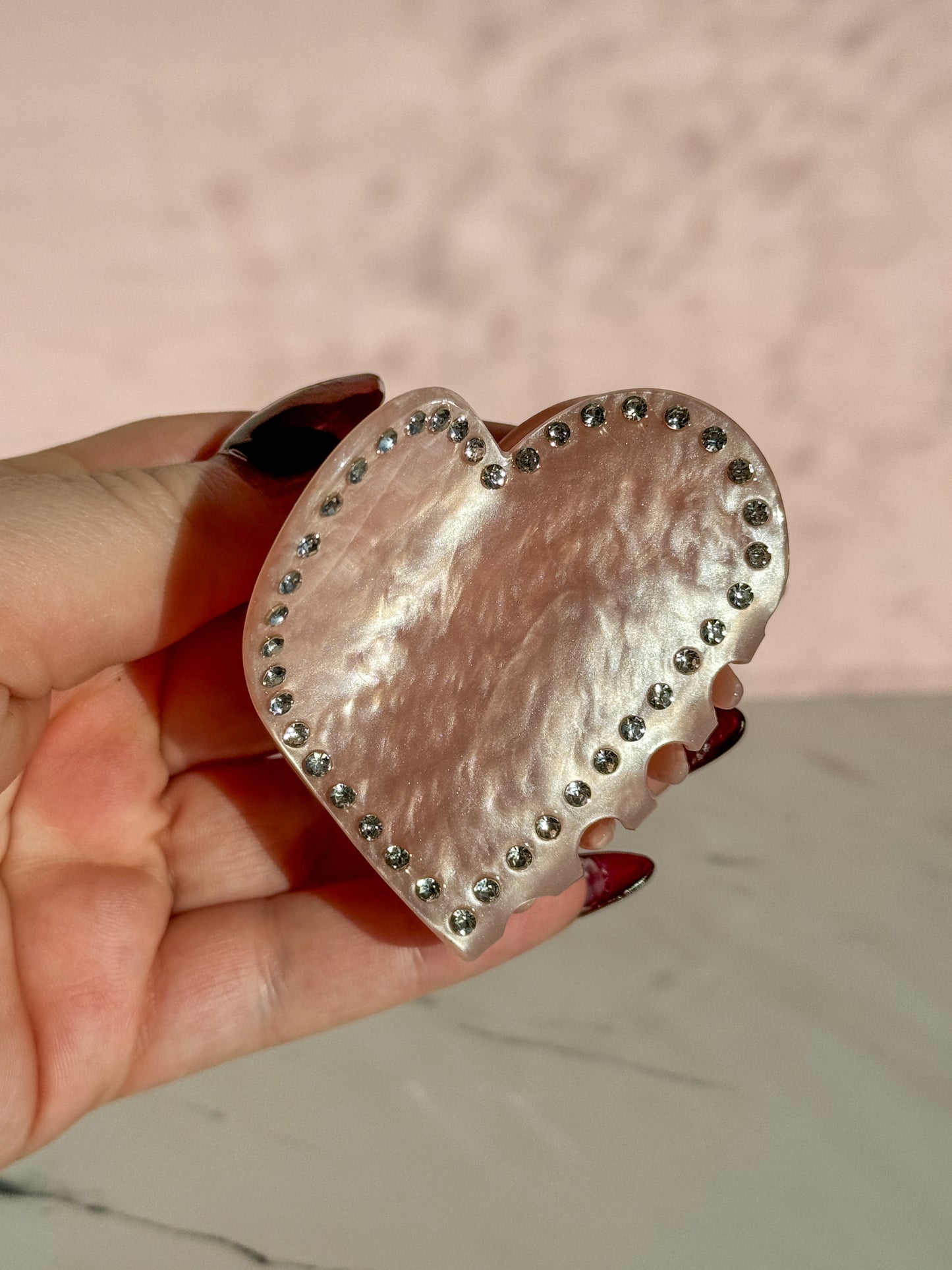 Glam Heart | Claw Clip