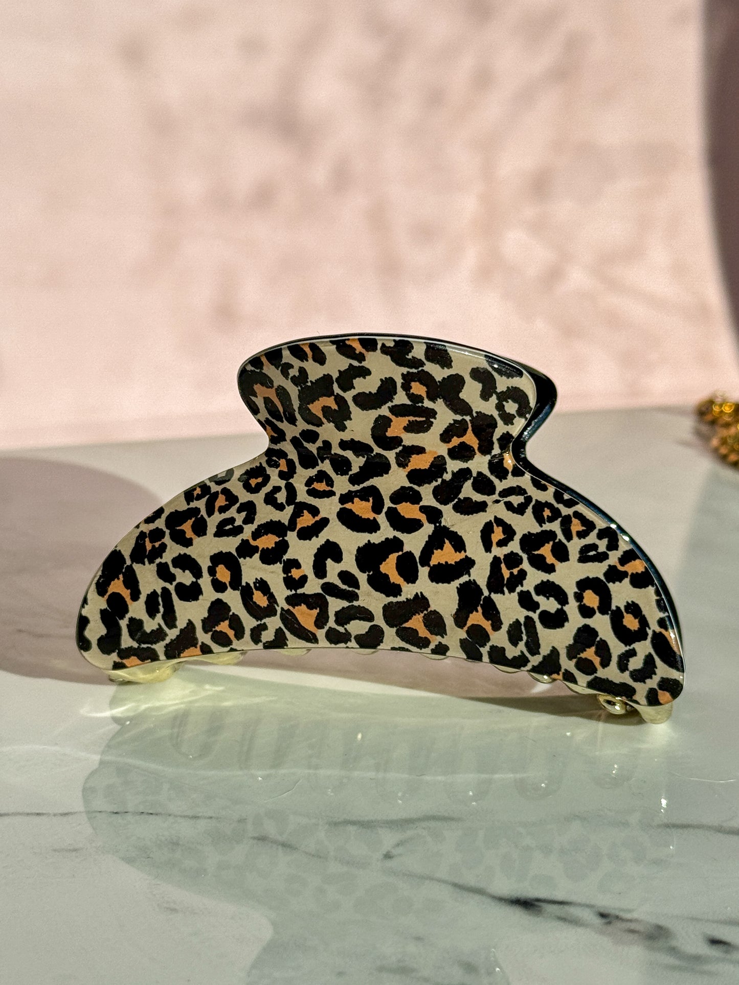 Golden Leopard | Claw Clip