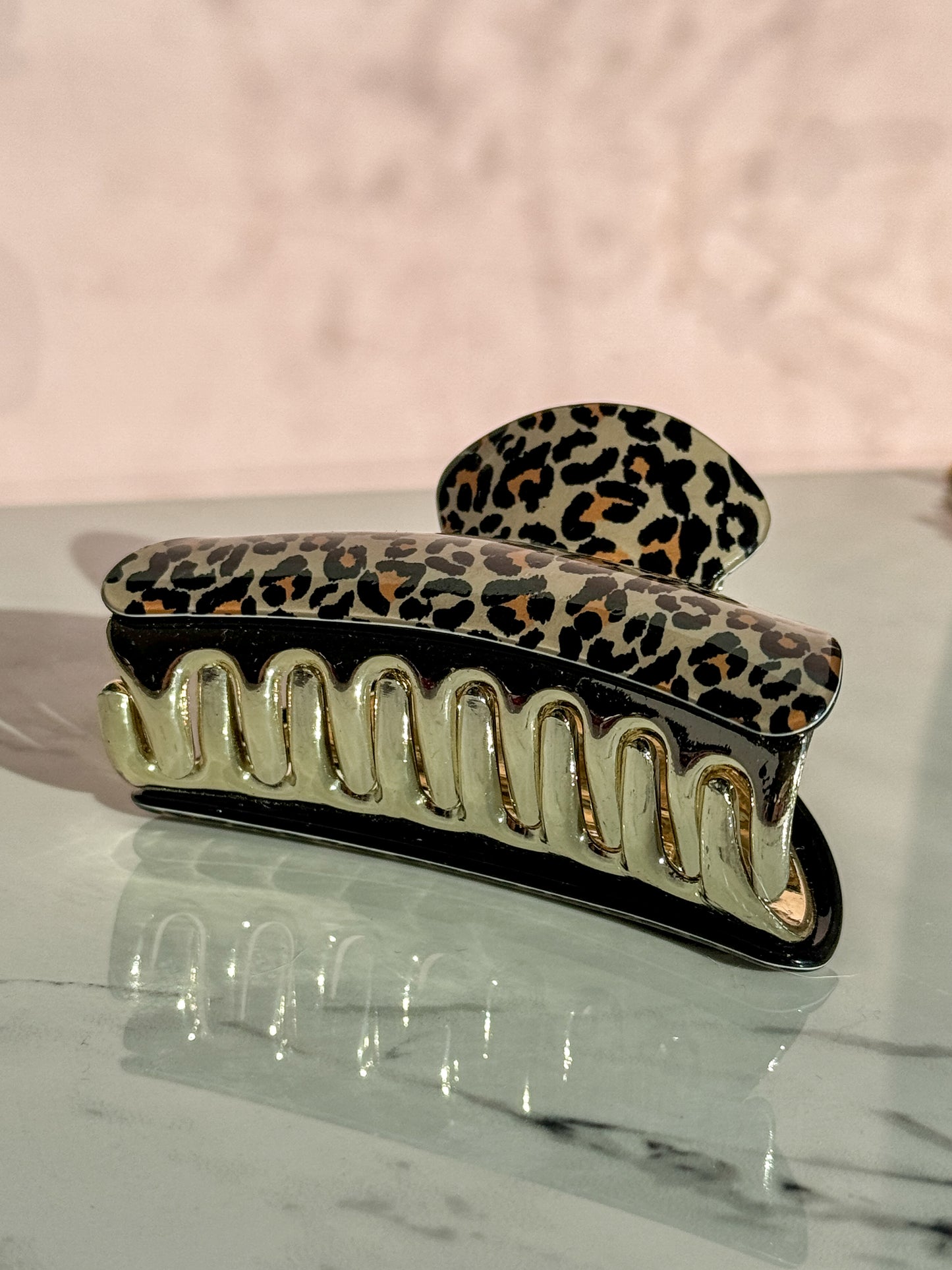 Golden Leopard | Claw Clip