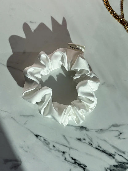 Ivory Glow Scrunchie