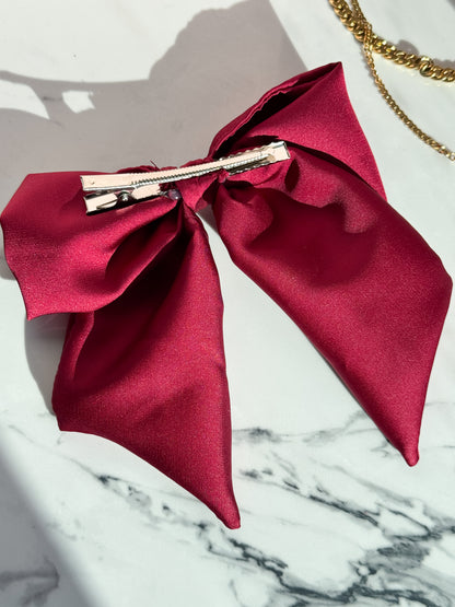 Scarlet | Bow Clip