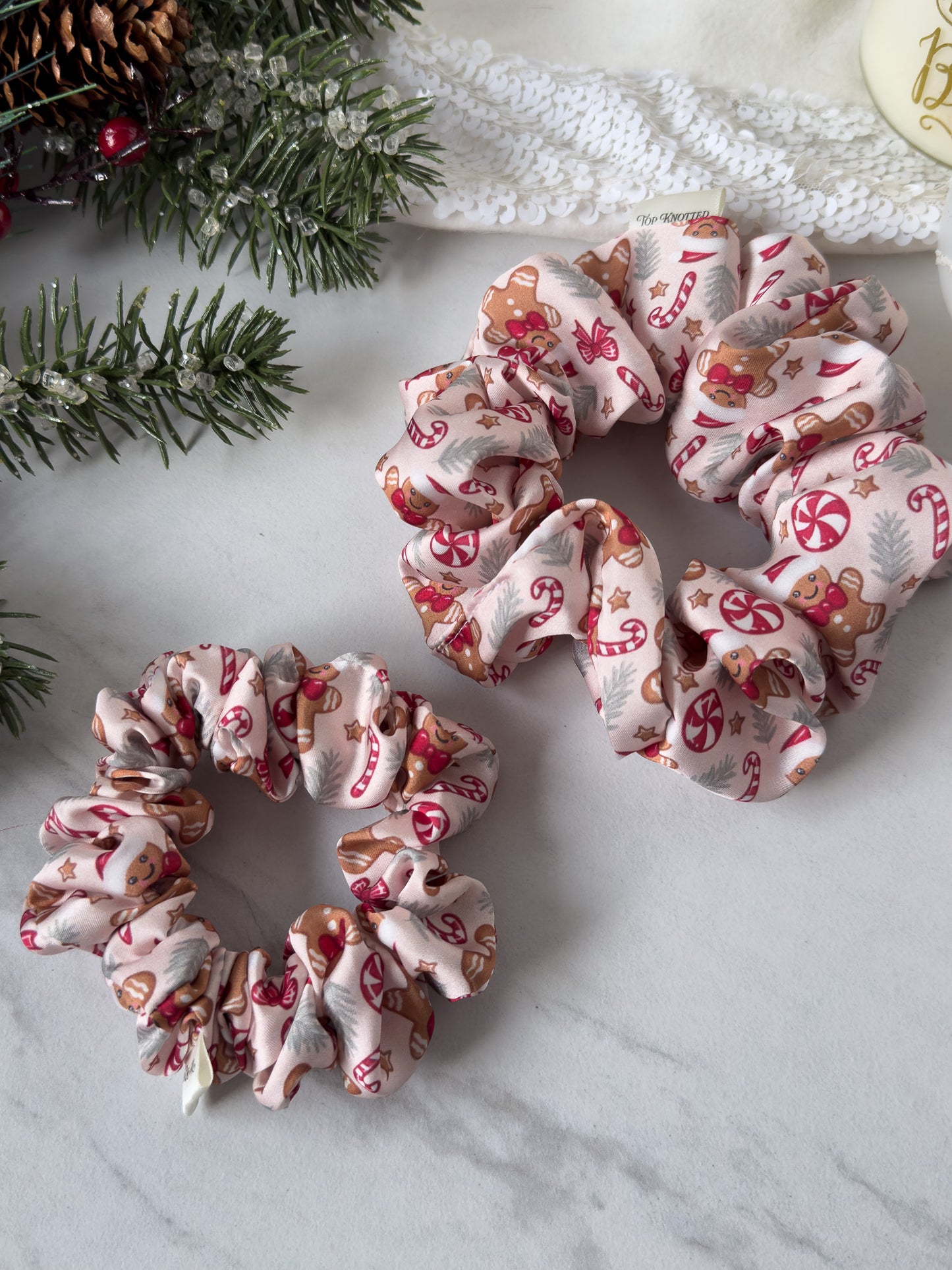 Gingerbread Cutie Scrunchie