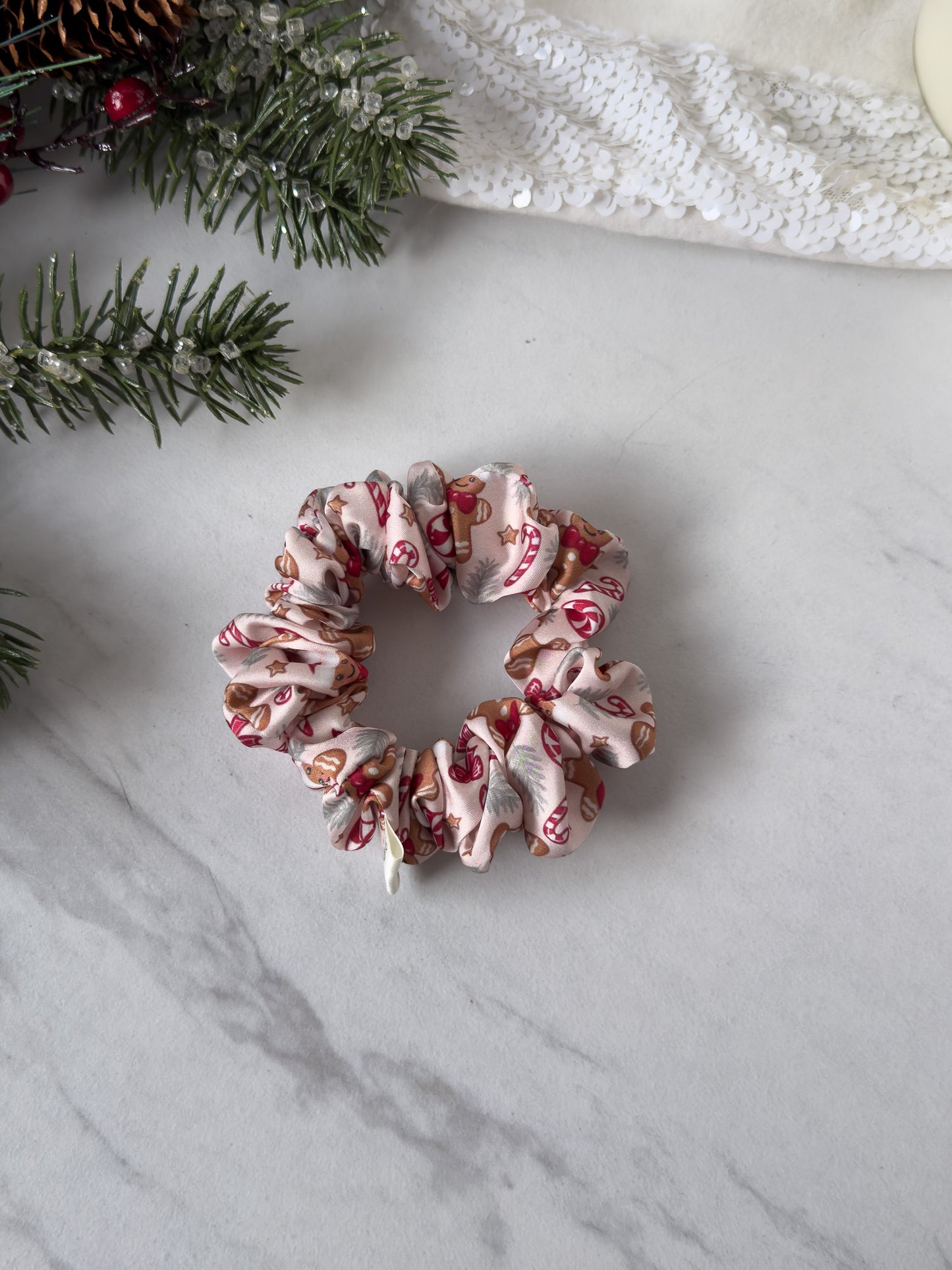 Gingerbread Cutie Scrunchie