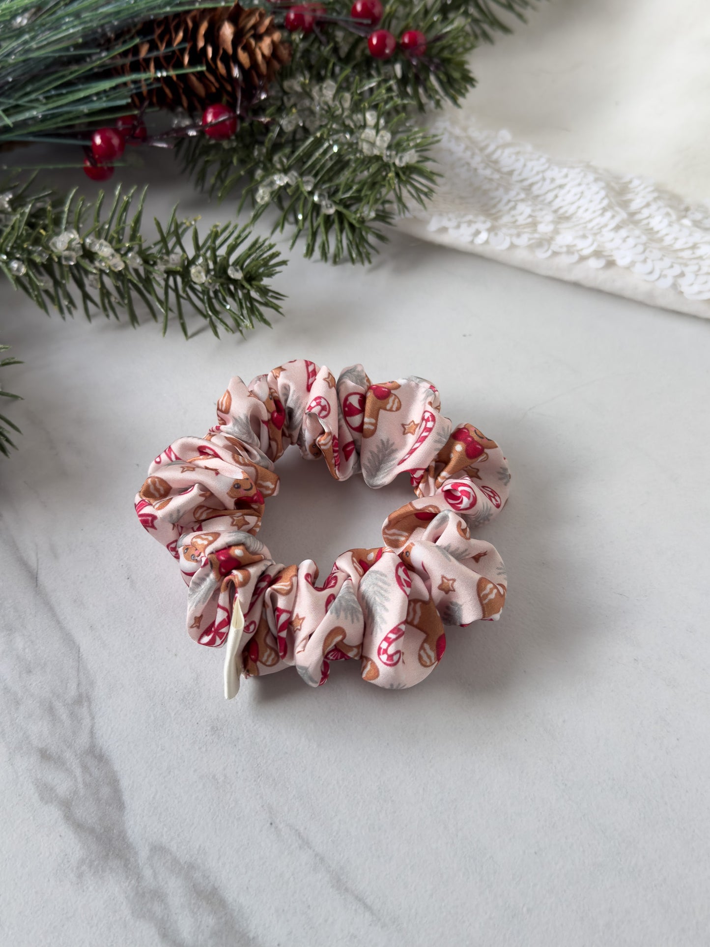 Gingerbread Cutie Scrunchie
