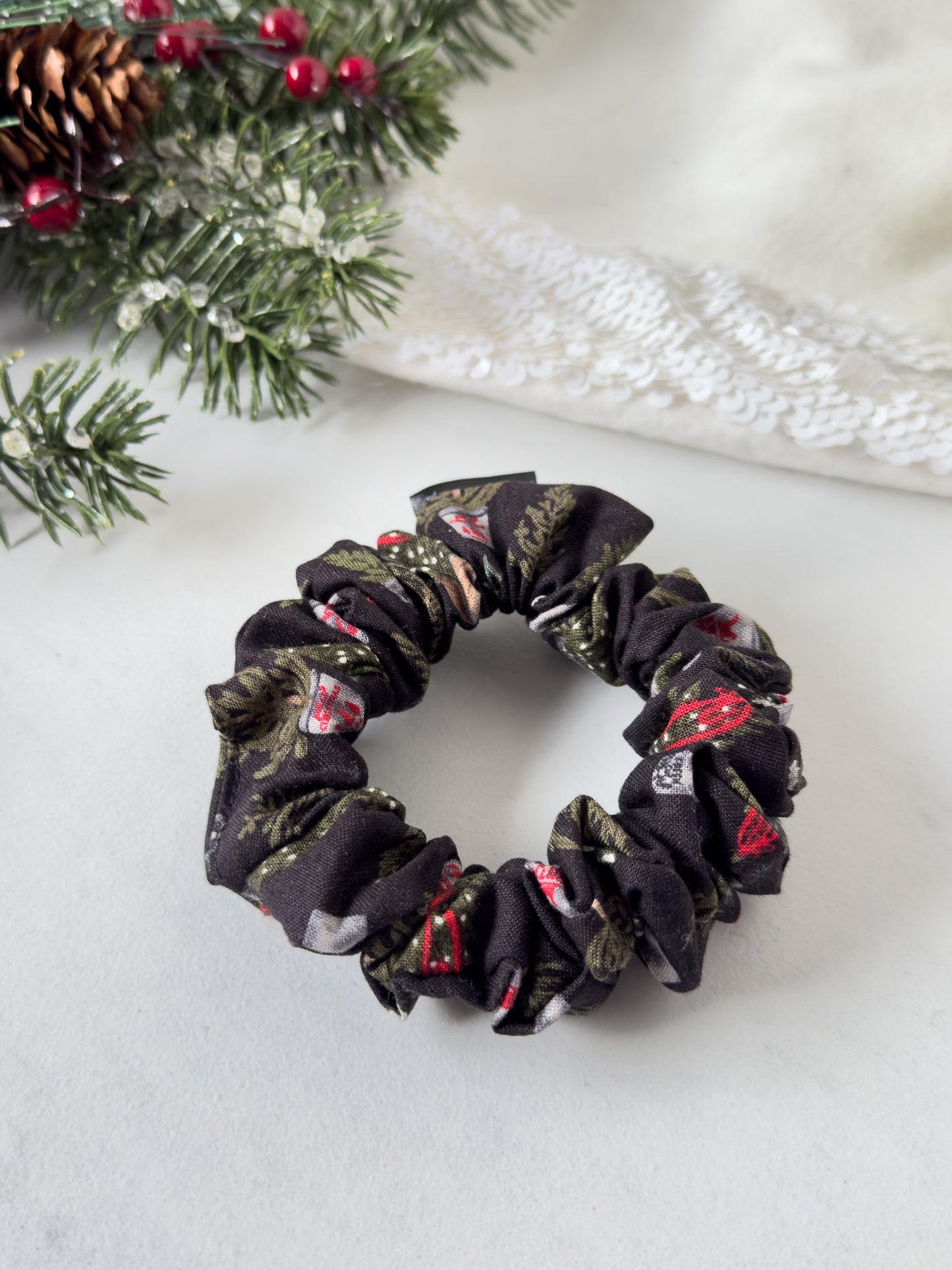 Festive Firs Scrunchie