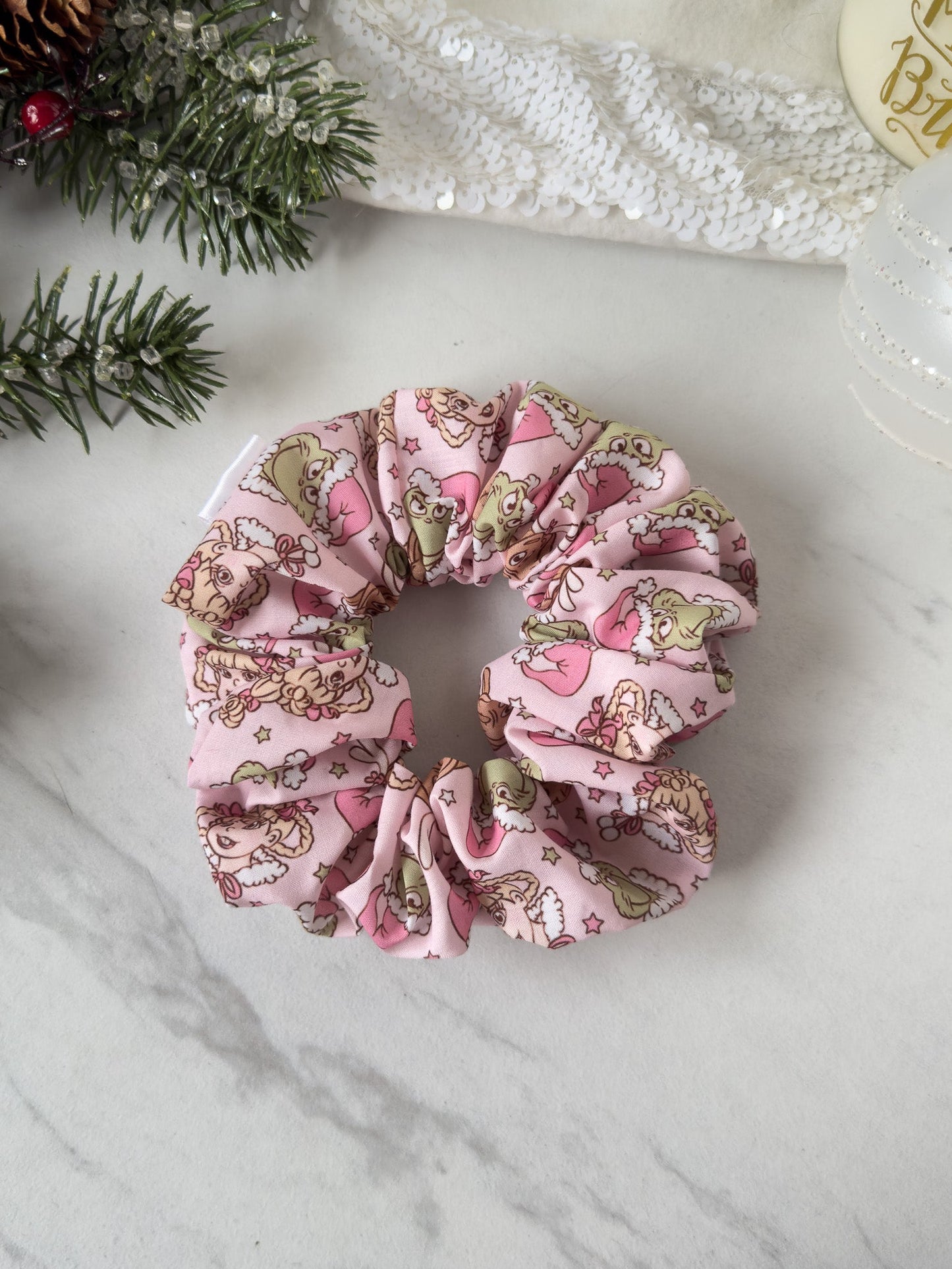 Grinchmas Scrunchie