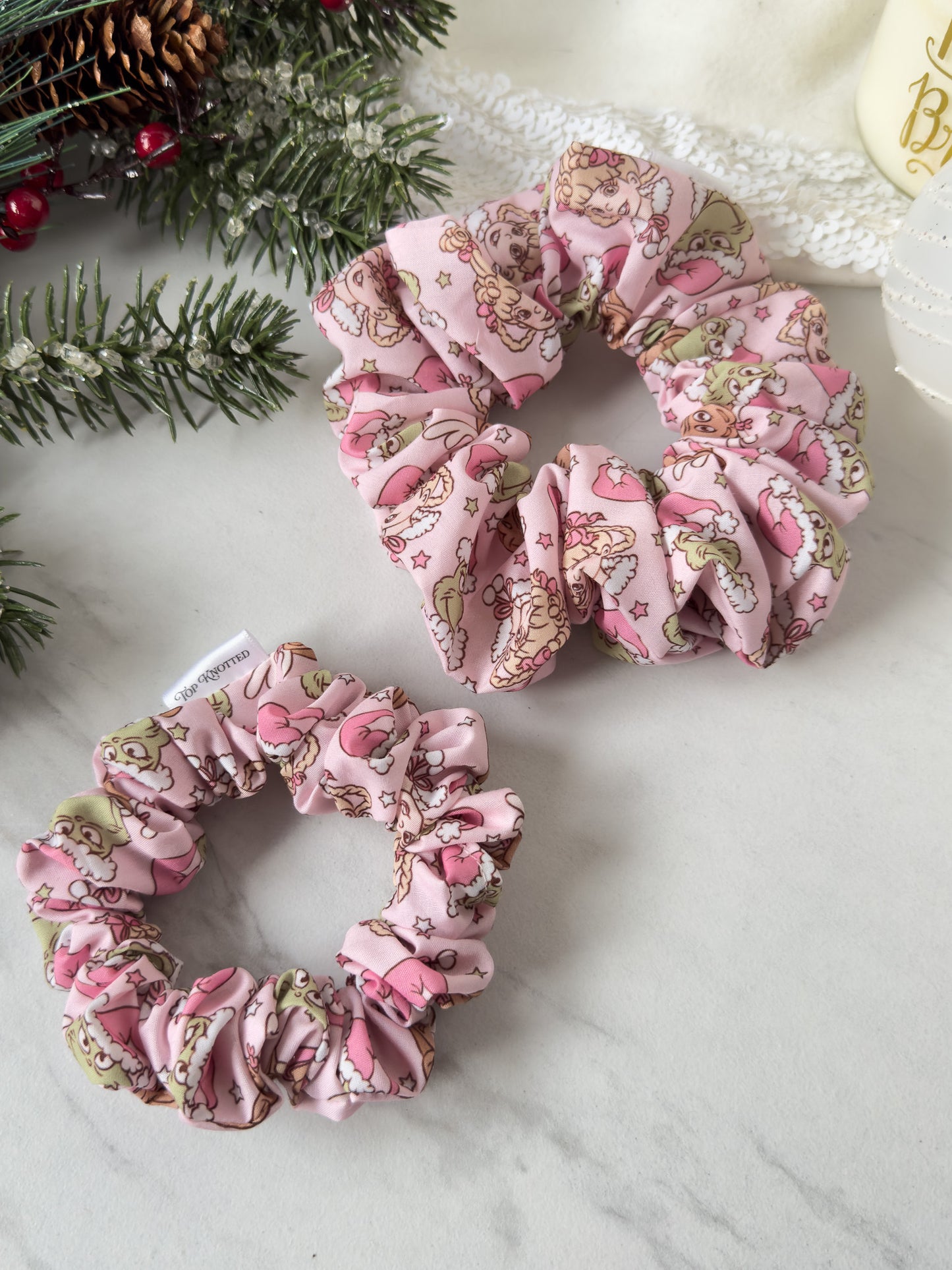 Grinchmas Scrunchie