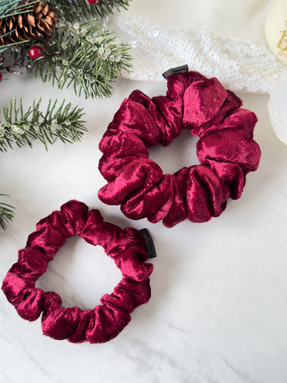 Red Velvet Scrunchie