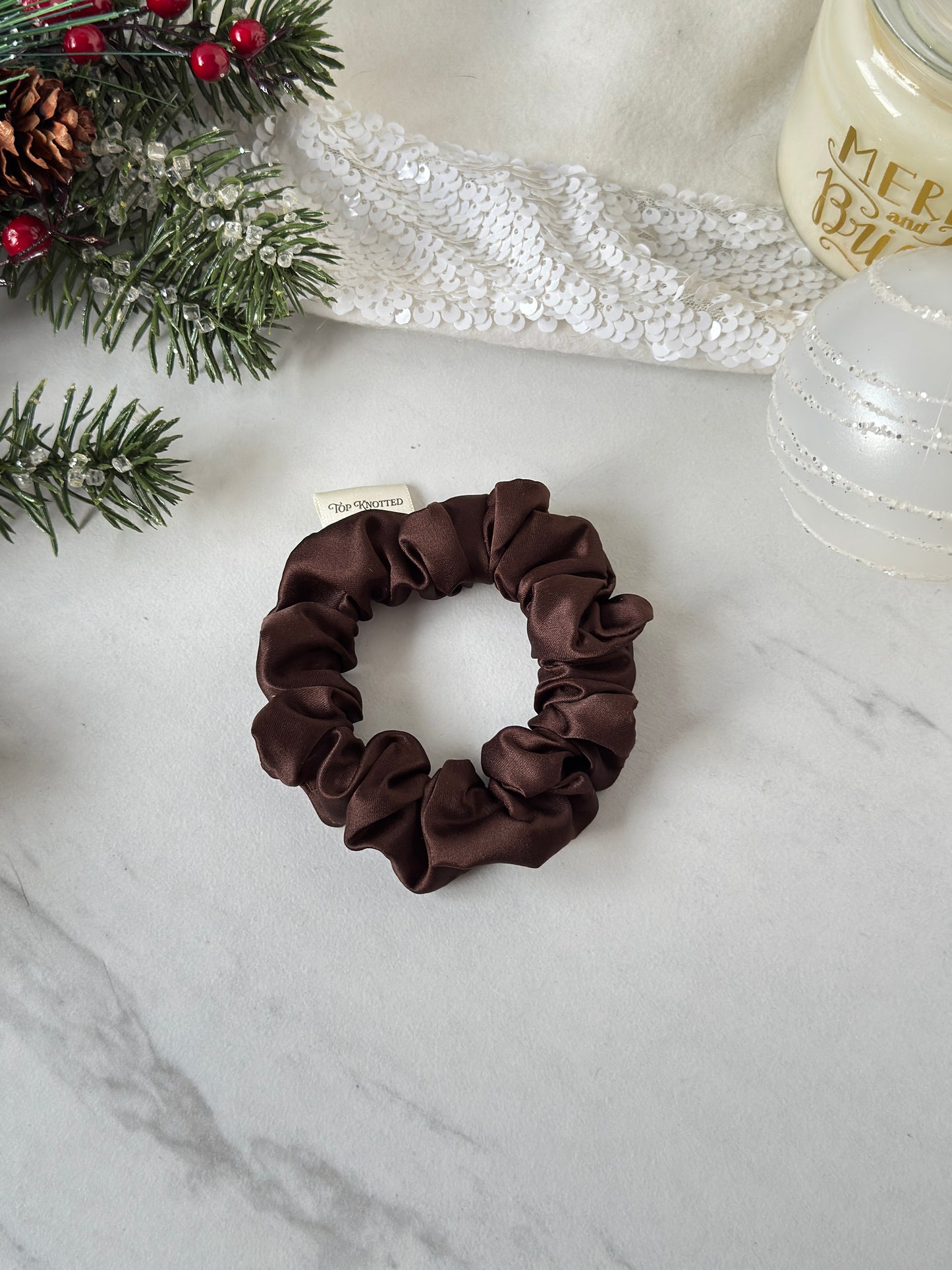 Chestnut Scrunchie