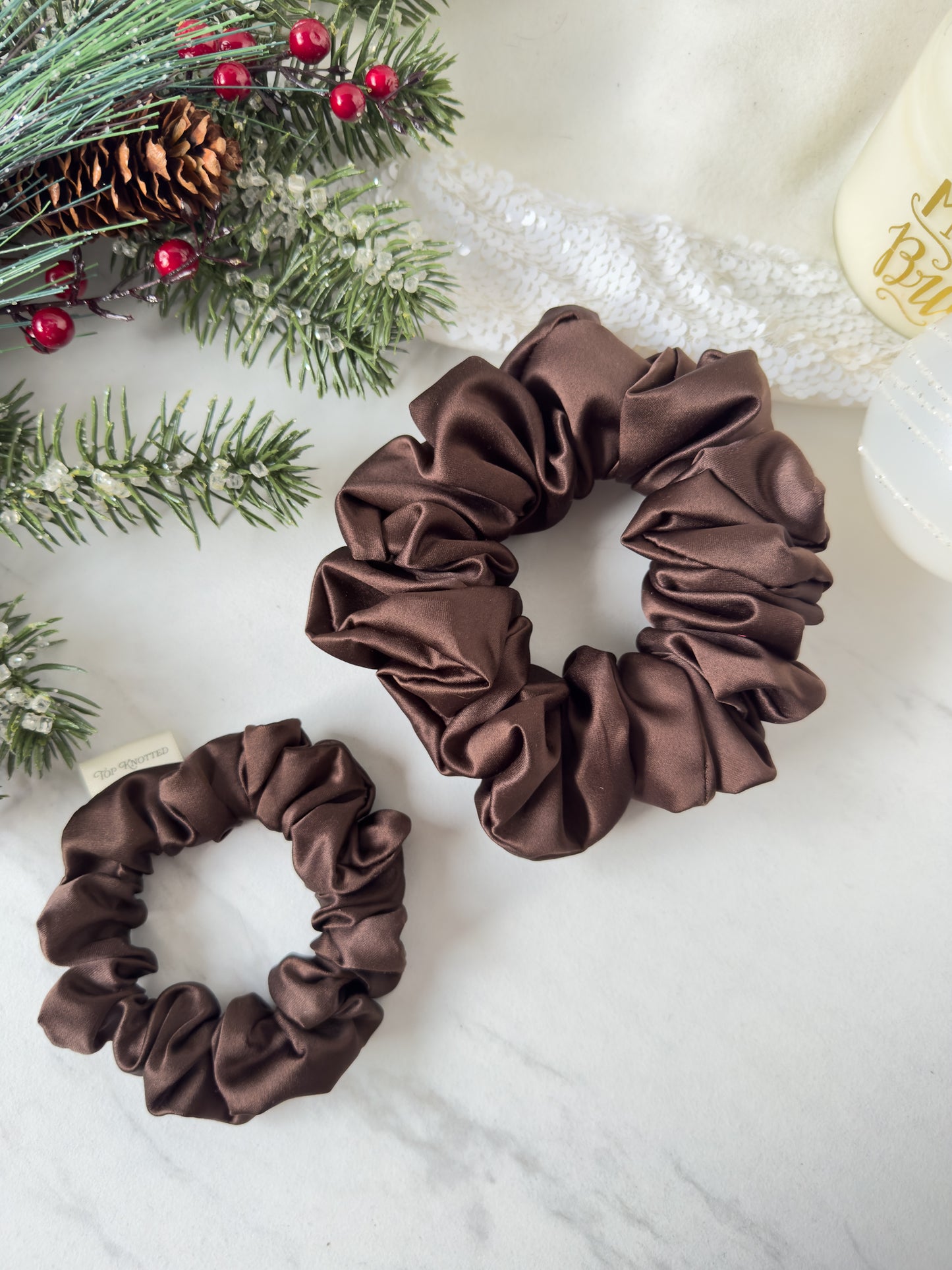 Chestnut Scrunchie
