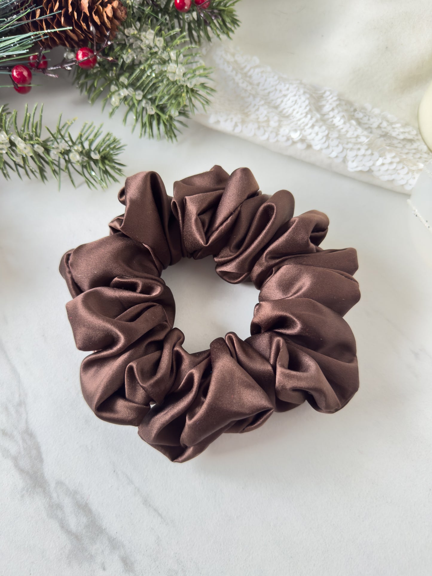 Chestnut Scrunchie