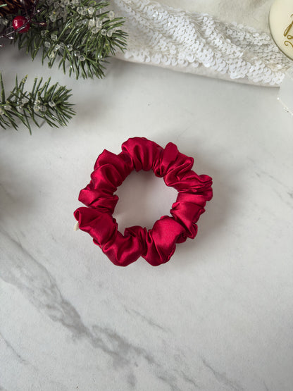 Cranberry Scrunchie