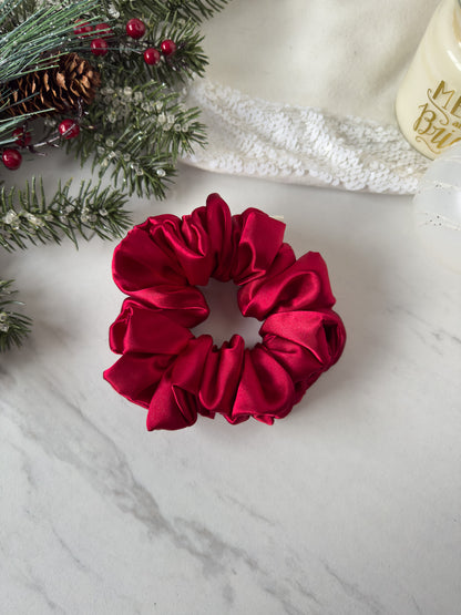 Cranberry Scrunchie