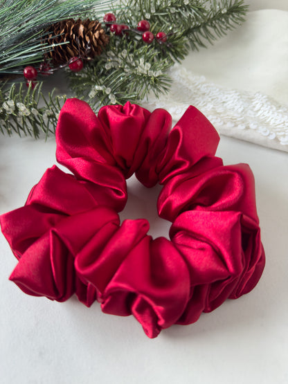 Cranberry Scrunchie