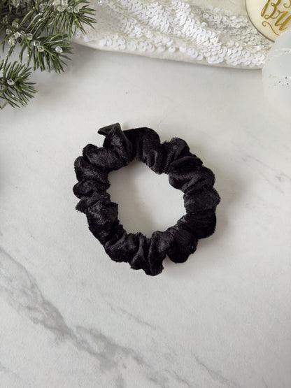 Black Velvet Scrunchie