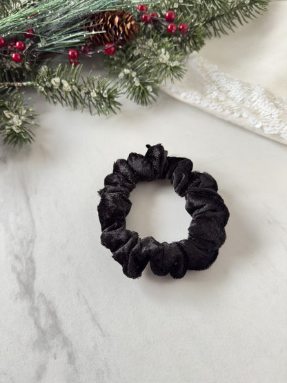 Black Velvet Scrunchie
