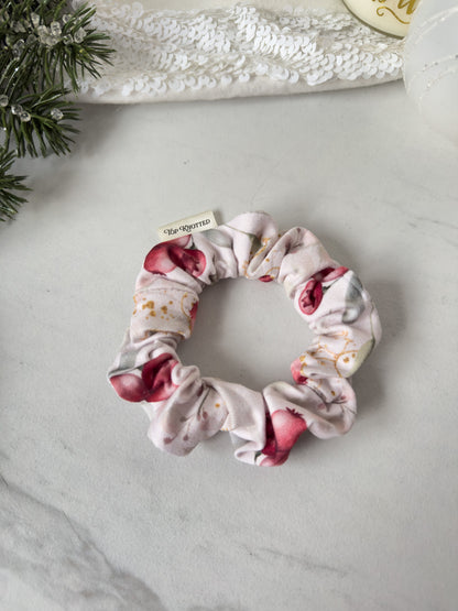 Cranberry Holly Skinny Scrunchie