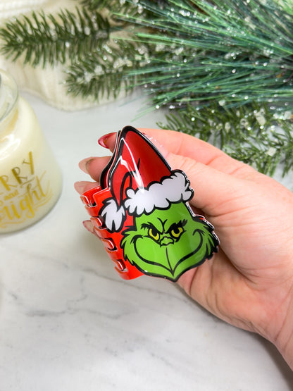 Grinch Holiday Claw