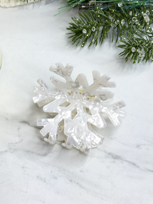 Snowflake Holiday Claw