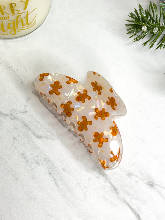 Gingerbread Glam Holiday Claw