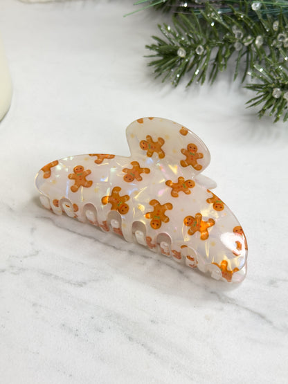 Gingerbread Glam Holiday Claw