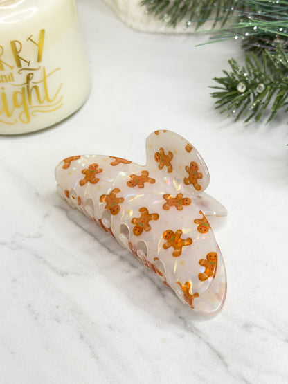 Gingerbread Glam Holiday Claw