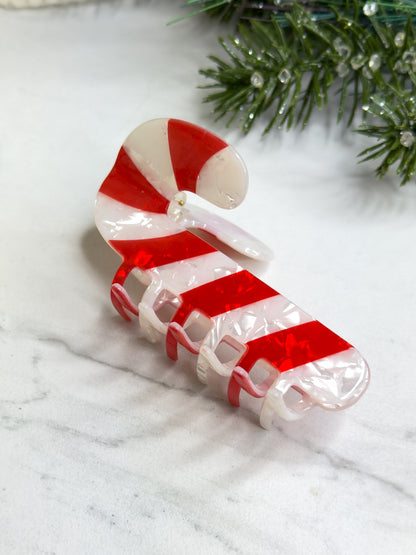 Candy Cane Holiday Claw