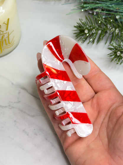 Candy Cane Holiday Claw
