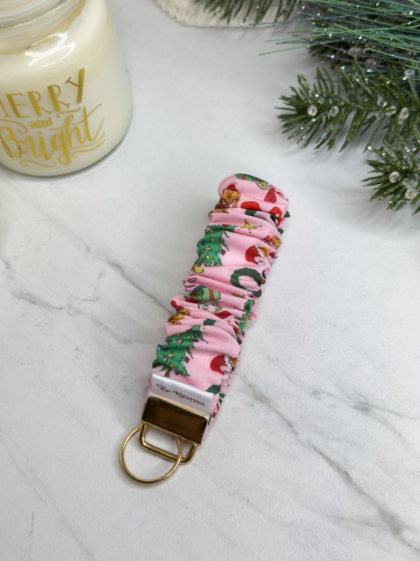 Who-Ville Vibes Scrunchie Wristlet