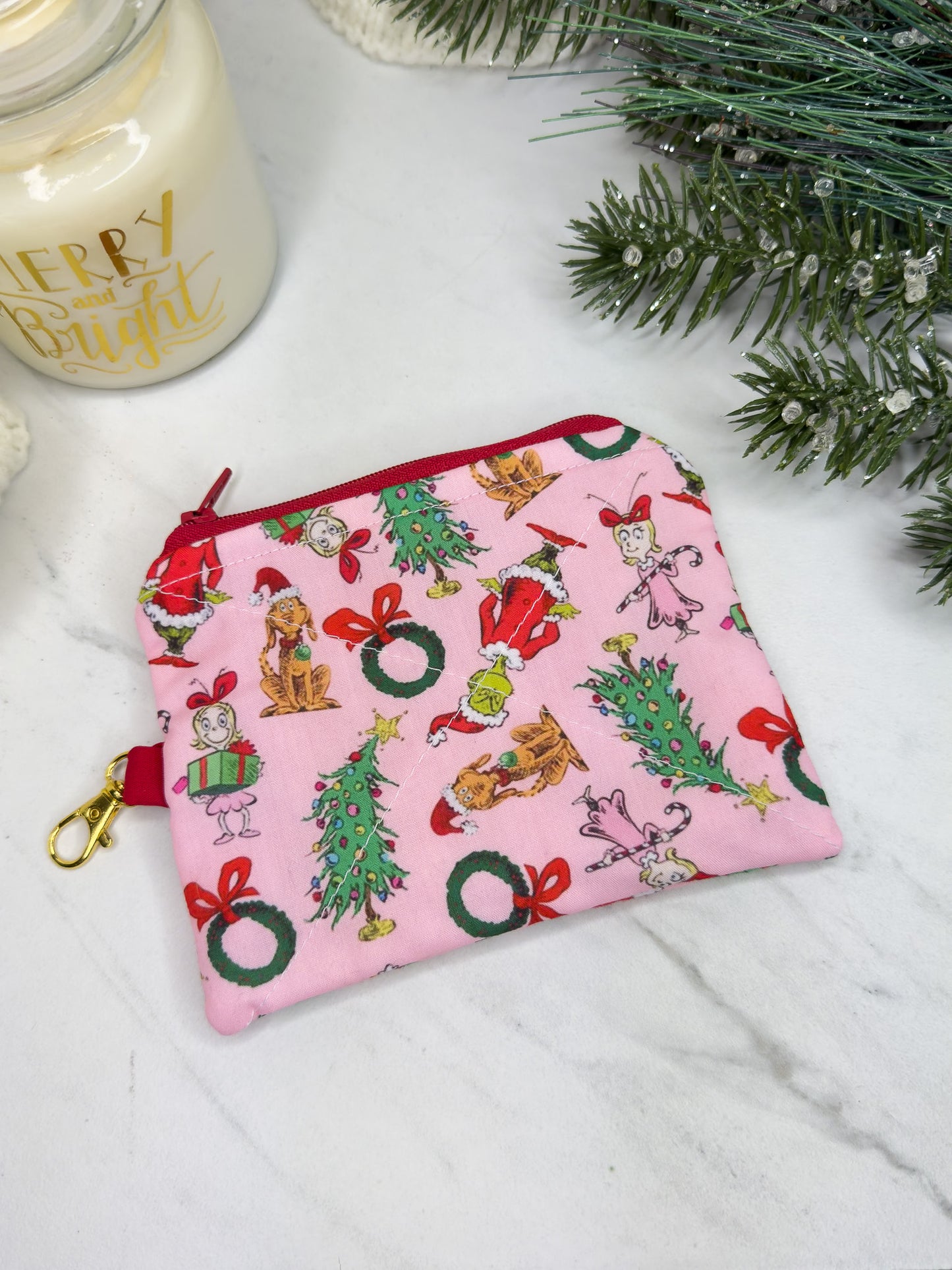 Who-Ville Vibes Mini Wallet Keychain