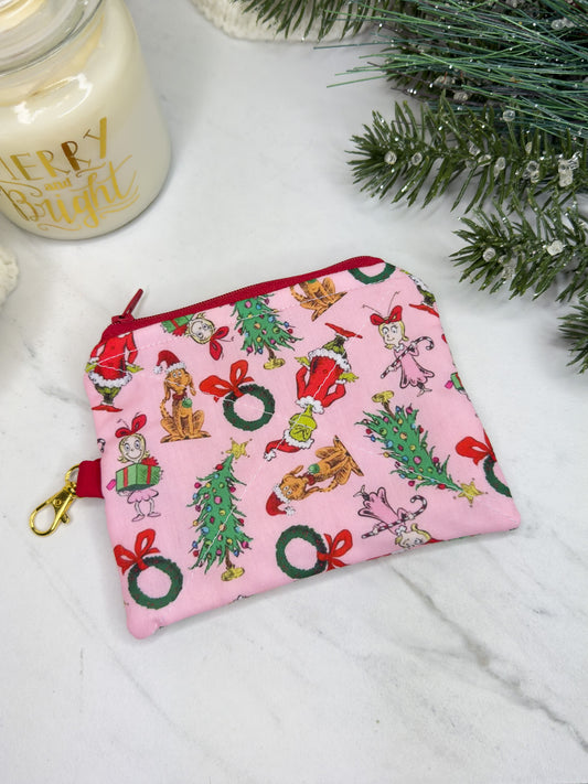 Who-Ville Vibes Mini Wallet Keychain