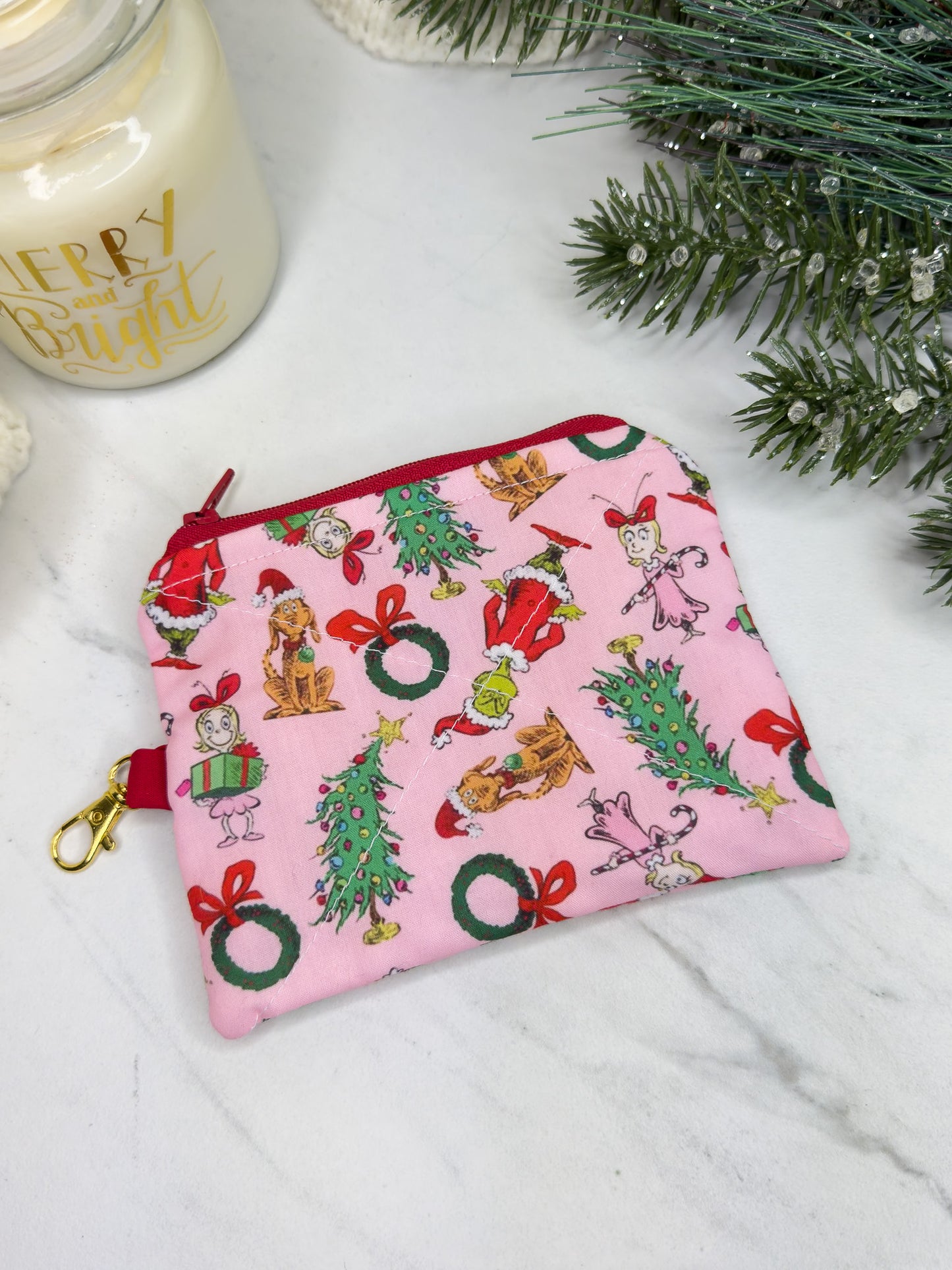 Who-Ville Vibes Mini Wallet Keychain