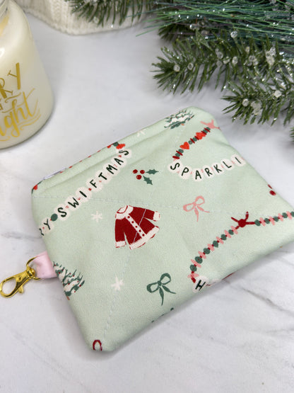 Swiftmas Bracelets Mini Wallet Keychain