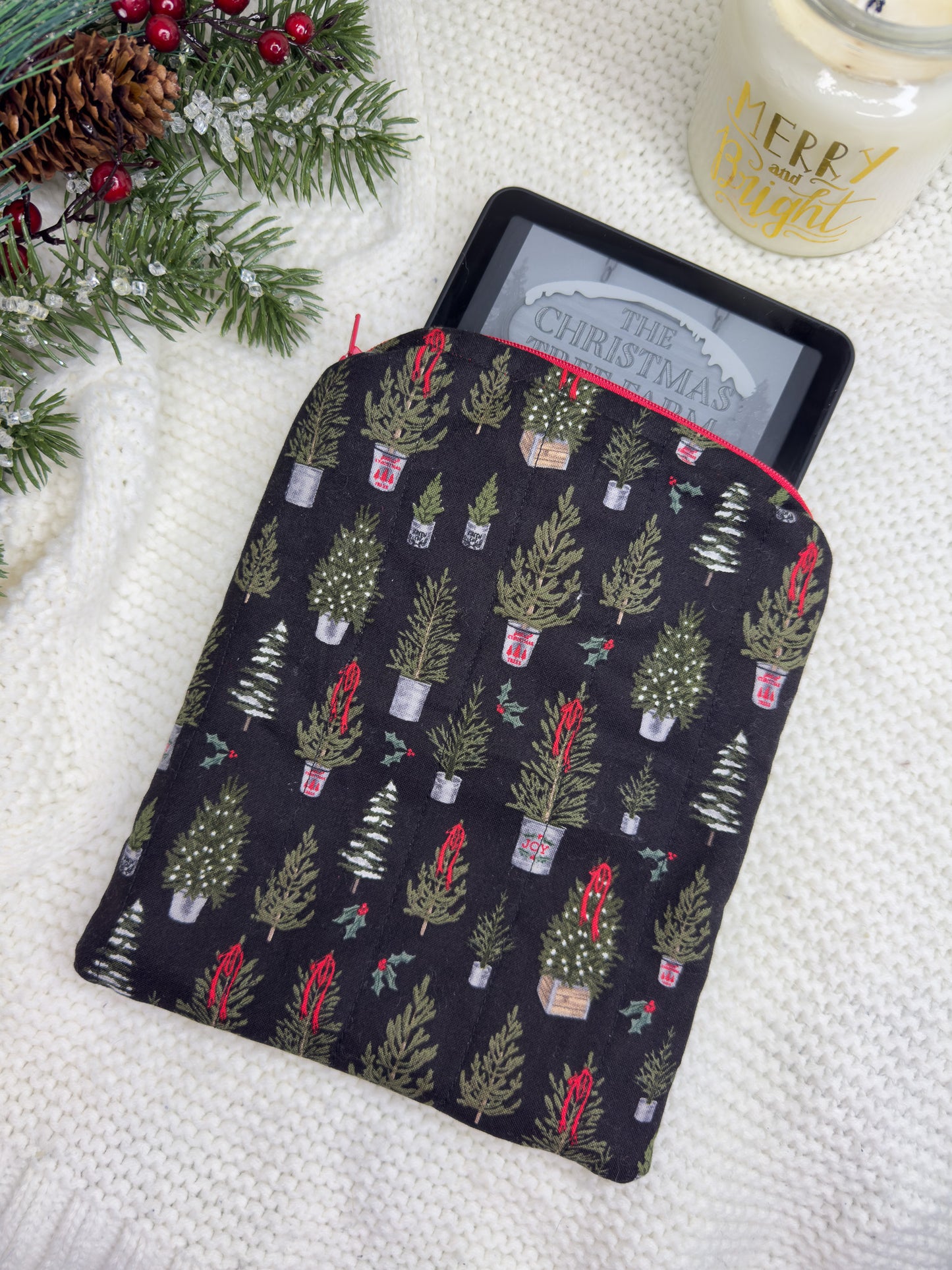 Festive Firs Kindle Sleeve